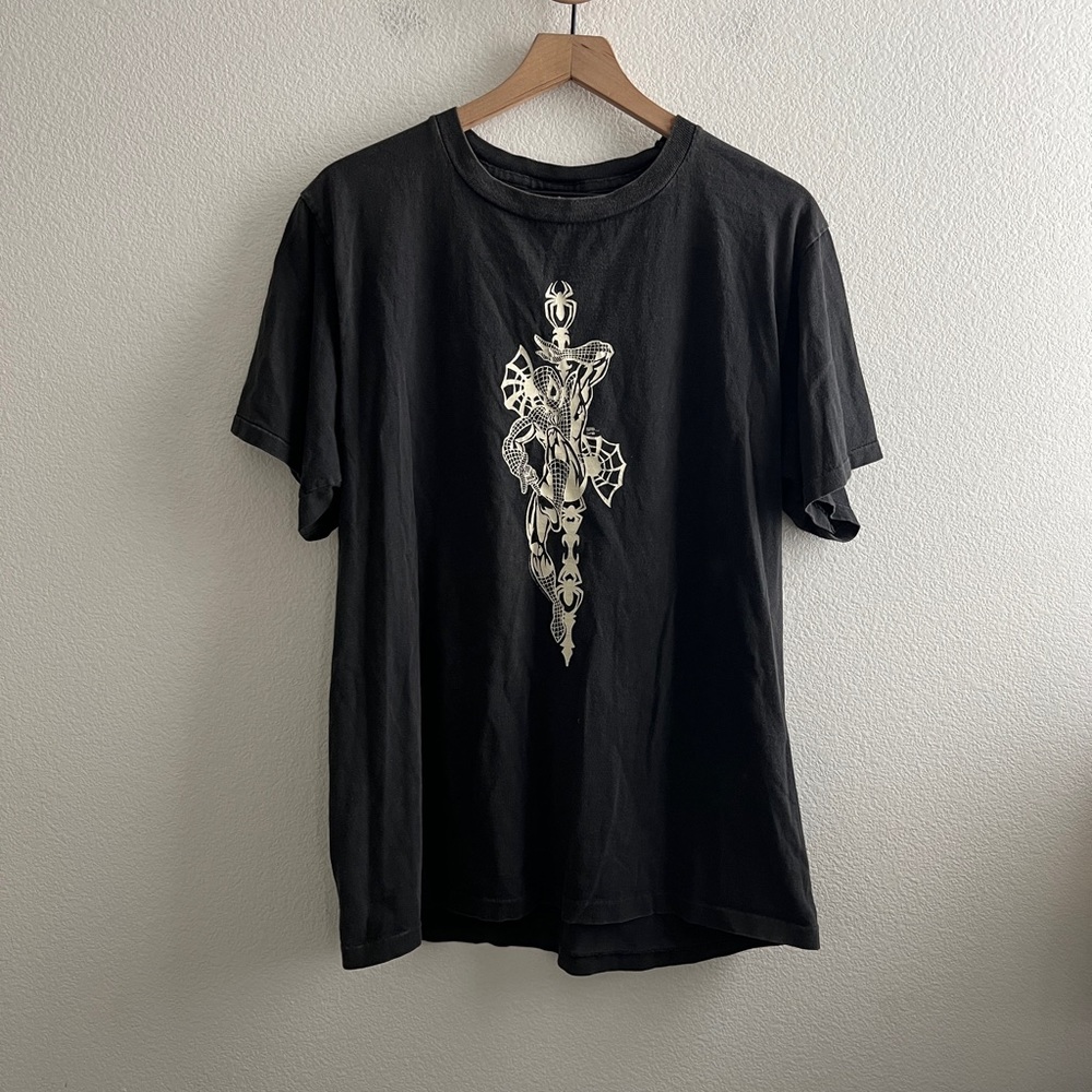 Vintage 1998 Spider Man Marvel Changes Black Tshirt